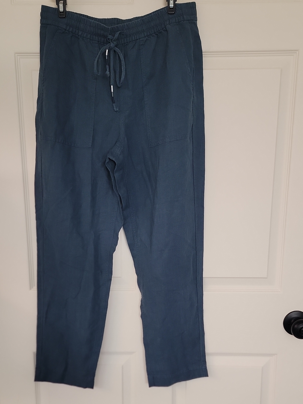 J. Crew Men's Drawstring Joggers in Slate Blue